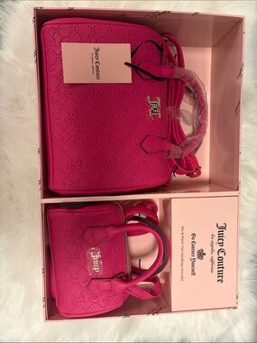Juicy Couture Free Love Mommy and Me Satchel Set